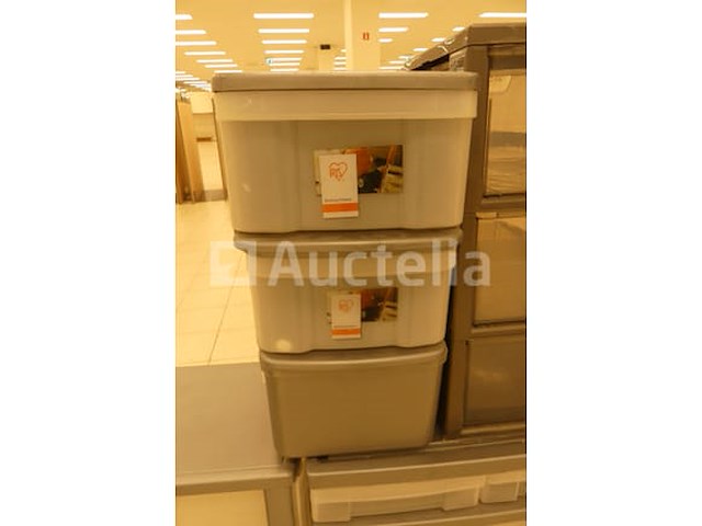 12 plastic opslagbakken - afbeelding 7 van  8