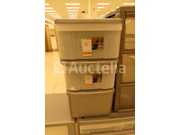 12 plastic opslagbakken - afbeelding 7 van  8