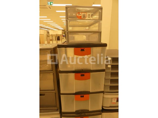 12 plastic opslagbakken - afbeelding 8 van  8