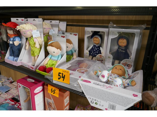 12 poppen haba & corolle - afbeelding 1 van  3