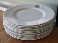 12 porseleinen borden philippe deshoulieres - afbeelding 1 van  3