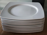 12 porseleinen borden vajilla porcelana - afbeelding 1 van  3