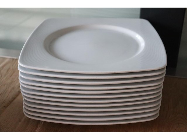 12 porseleinen borden vajilla porcelana - afbeelding 1 van  4