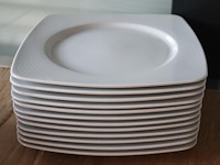 12 porseleinen borden vajilla porcelana - afbeelding 1 van  4