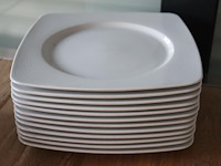 12 porseleinen borden vajilla porcelana - afbeelding 1 van  2