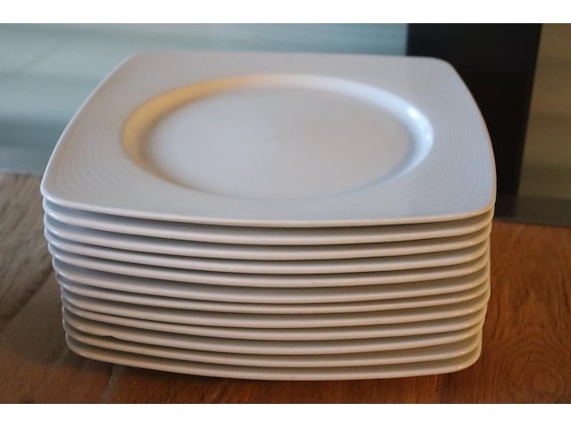 12 porseleinen borden vajilla porcelana - afbeelding 1 van  3
