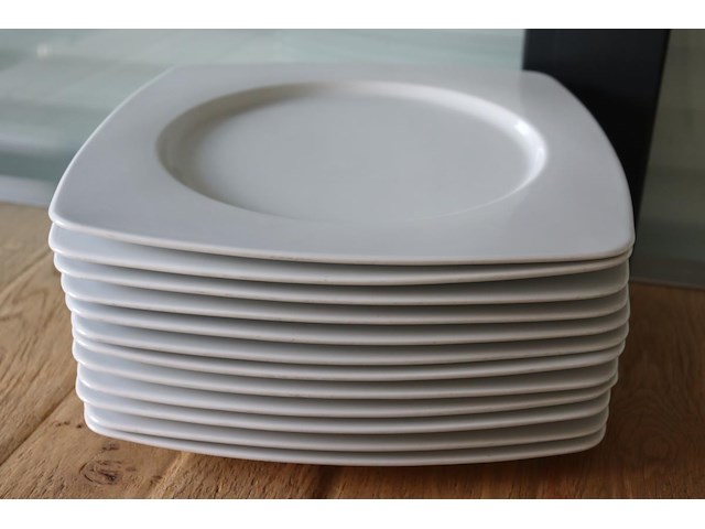 12 porseleinen borden vajilla porcelana - afbeelding 1 van  3