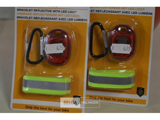±12 reflectorende armbanden - afbeelding 1 van  2
