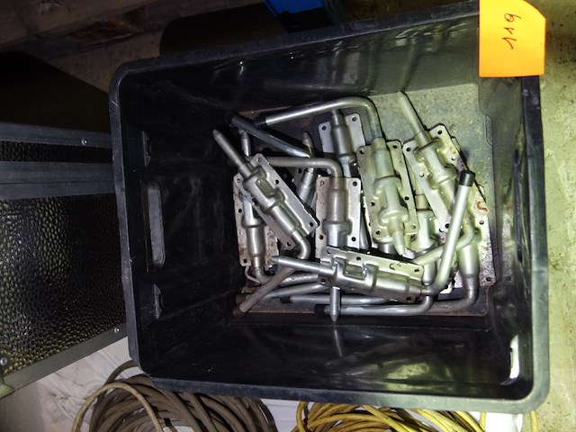 12 schuifgrendels - afbeelding 1 van  1