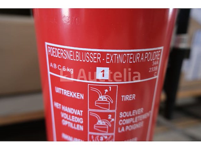 12 sicli 6 kg poederbrandblussers - afbeelding 4 van  7