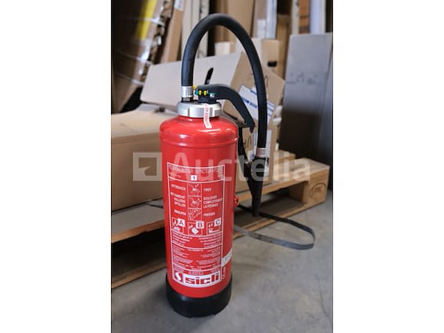 12 sicli 6 kg poederbrandblussers - afbeelding 5 van  7