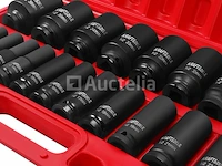 1/2" slagdoppen (20 stuks) kraft&dele - afbeelding 2 van  4