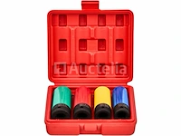 1/2" slagdoppen (4 stuks) kraft&dele - afbeelding 2 van  3
