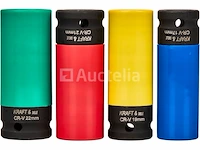 1/2" slagdoppen (4 stuks) kraft&dele - afbeelding 3 van  3