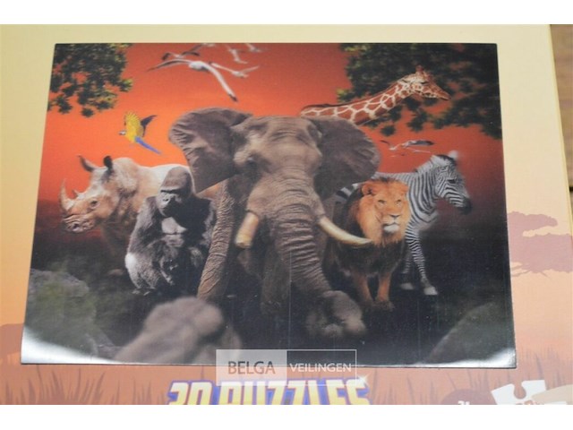 12 st 3d puzzels - afbeelding 4 van  7