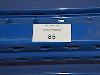 12 staanders blauw afm. 6,50m hoogte en 1,10m breedte jungheinrich - afbeelding 3 van  7