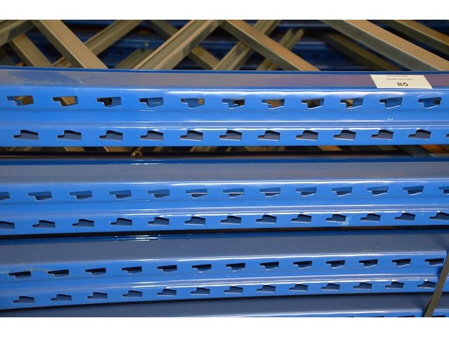 12 staanders blauw afm. 6,50m hoogte en 1,10m breedte jungheinrich - afbeelding 7 van  7