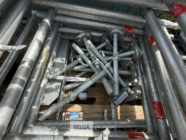 ± 12 steiger voetspindels galva - afbeelding 1 van  2