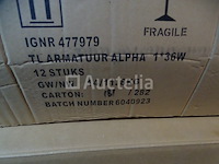 12 tl alpha frames met neon 1 x 36 w ok - gamma - afbeelding 2 van  6