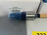 12 verfborstel anza titanium aqua rond 18 - afbeelding 2 van  3