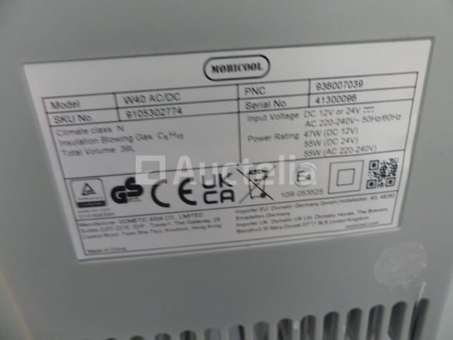 12 volt gekoelde koelkastdoos mobicool w40 - afbeelding 5 van  6