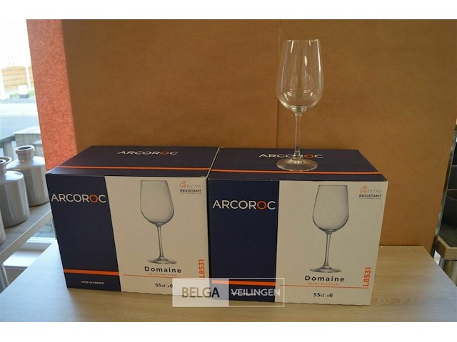 12 wijnglazen - afbeelding 1 van  5