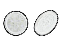 12 x 100w 3000k led ufo highbay slim waterdicht met lens - afbeelding 3 van  8