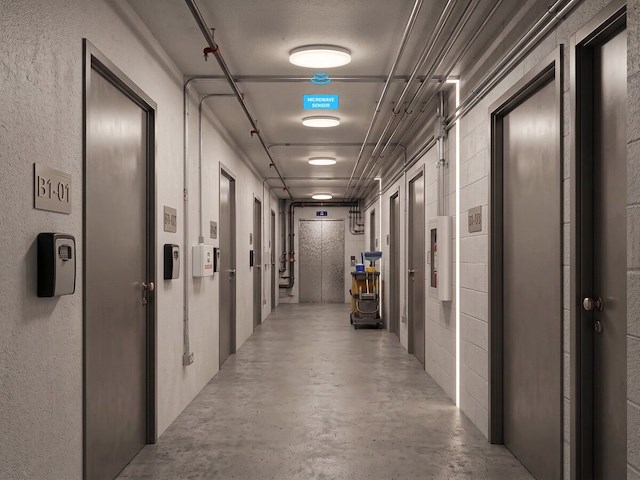 12 x 24w cct 3 kleur opbouw led panelen spatwaterdicht met sensor - afbeelding 1 van  6