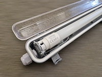 12 x 60cm enkele led tl t8 armaturen waterdicht - afbeelding 6 van  9