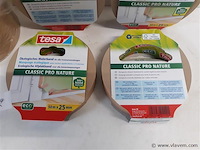 12 x afplaktape ecologisch 25mm x 50m - afbeelding 2 van  2