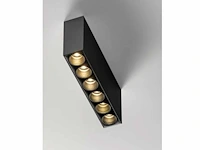 12 x artemida 15 watt led opbouw spots zwart - afbeelding 1 van  7
