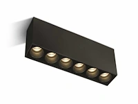 12 x artemida 15 watt led opbouw spots zwart - afbeelding 5 van  7