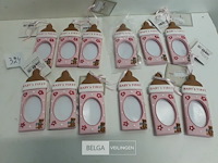 12 x baby's first christmas fotokader 11 cm - afbeelding 2 van  3