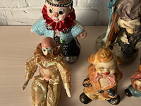 12 x beeldje clown - afbeelding 2 van  6