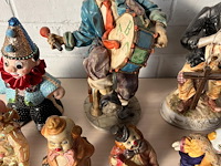 12 x beeldje clown - afbeelding 3 van  6