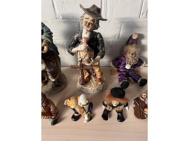 12 x beeldje clown - afbeelding 5 van  6