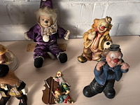 12 x beeldje clown - afbeelding 6 van  6