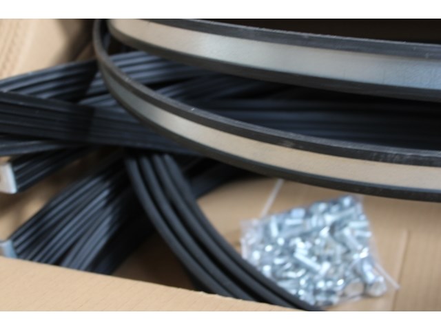 12 x beugel met rubber ø630 - afbeelding 1 van  2