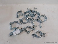 12 x beugel metaal 32 mm - afbeelding 1 van  2