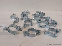 12 x beugel metaal 40 mm - afbeelding 2 van  2