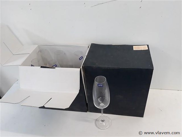 12 x champagneglas - afbeelding 1 van  2