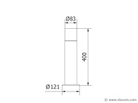 12 x cortona 40 buiten lamp zwart - afbeelding 5 van  9