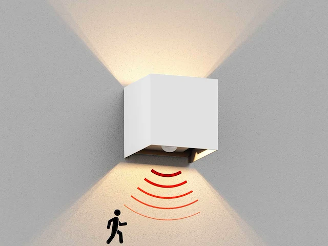 12 x cube motion sense wandarmatuur wit - afbeelding 1 van  11