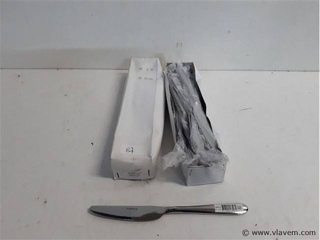 12 x dessertmes 19 cm 18/10 - afbeelding 1 van  2