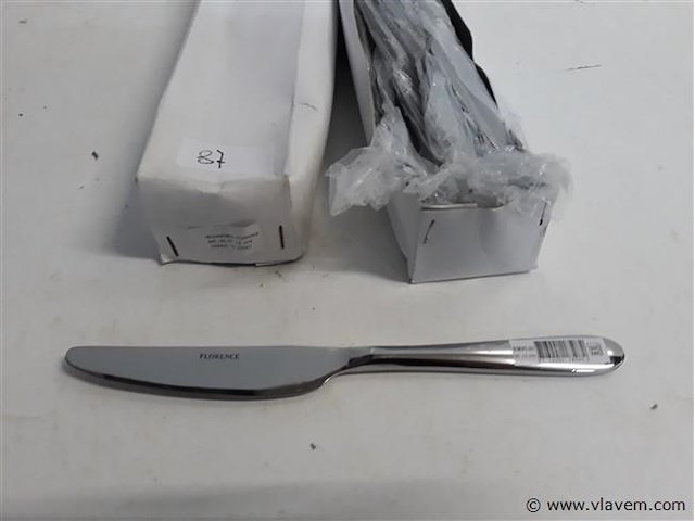 12 x dessertmes 19 cm 18/10 - afbeelding 2 van  2