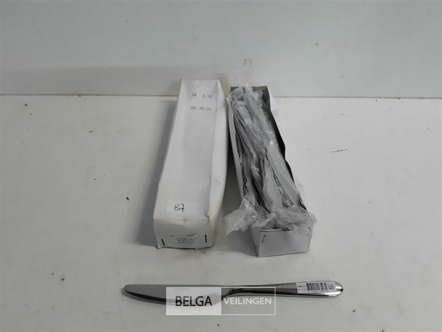 12 x dessertmes 19 cm 18/10 - afbeelding 1 van  3