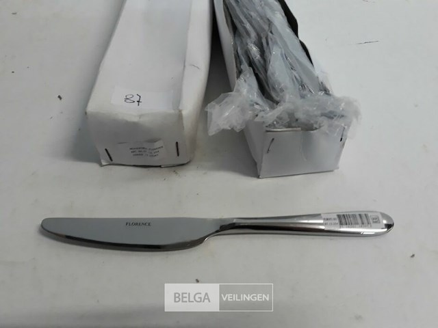 12 x dessertmes 19 cm 18/10 - afbeelding 3 van  3