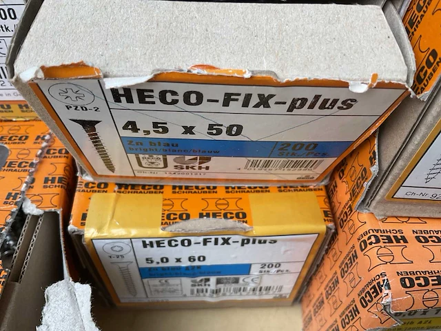 12 x dozen houtschroeven; deels inox - afbeelding 5 van  8