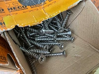 12 x dozen houtschroeven; deels inox - afbeelding 8 van  8