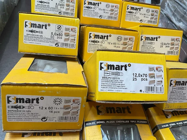 12 x dozen multi functioneel pluggen; pluggen met boord - afbeelding 4 van  6